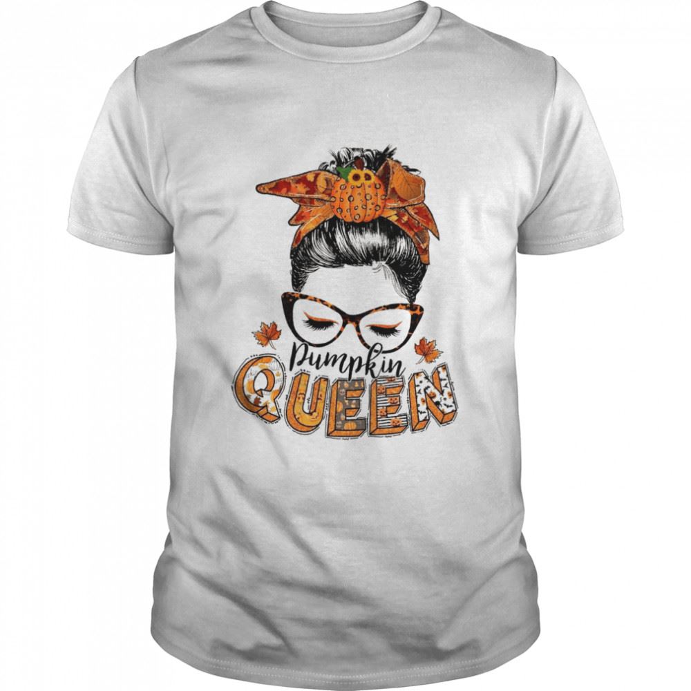 Awesome Pumpkin Queen Hallothankmas Shirt 