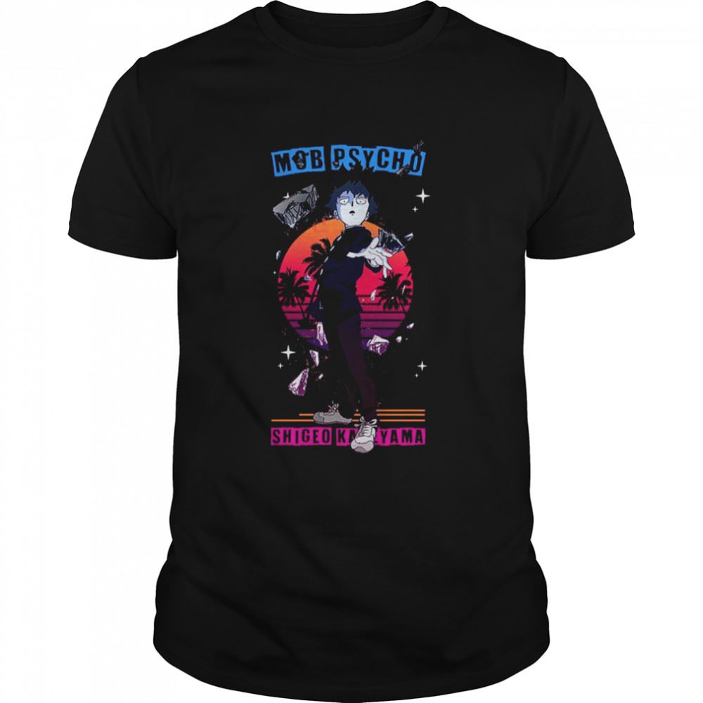 Gifts Reigen Mob Psycho 100 Shigeo Anime T Shirt 