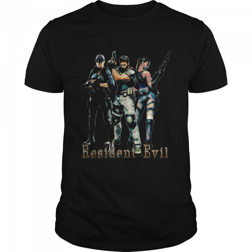 Happy Resident Evil Squad Shirt 