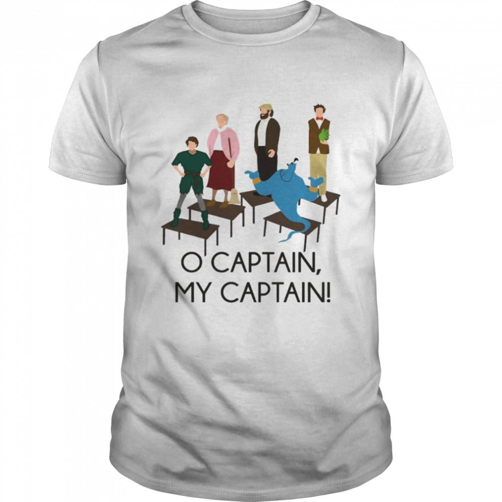 Happy Robin Williams O Captain My Captain T-shirt 