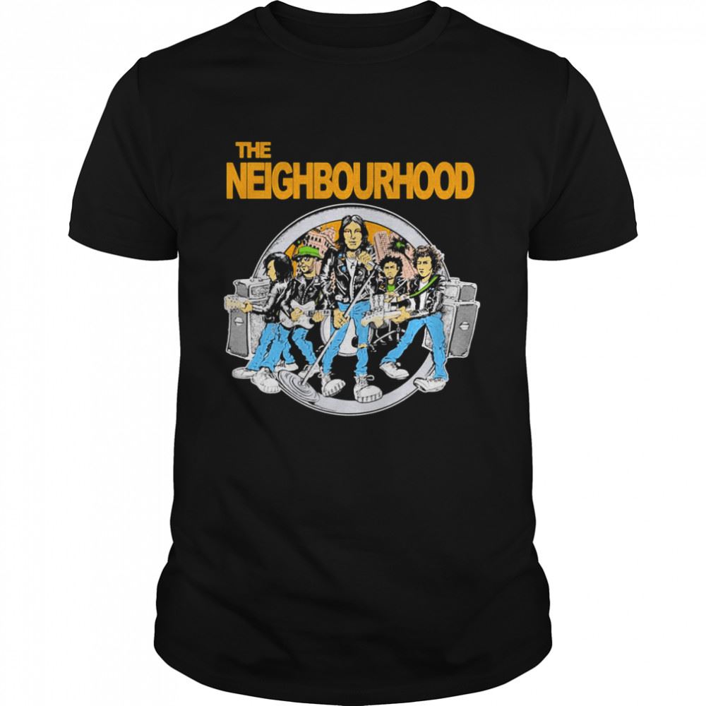 Limited Editon Rock Band The Neighbourhood The Nbhd Shirt 