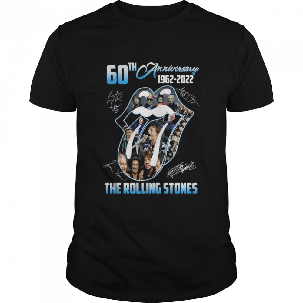 Interesting Rock N Roll The Rolling Stones 60 Years Shirt 