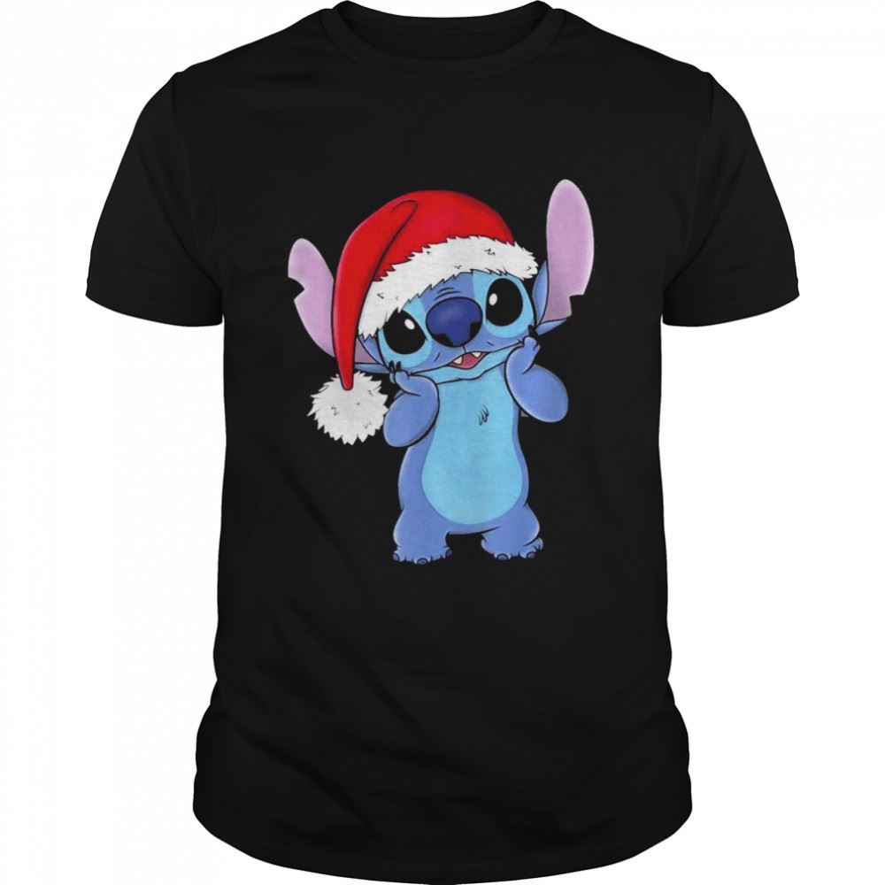 Limited Editon Santa Stitch Merry Christmas 2022 Shirt 