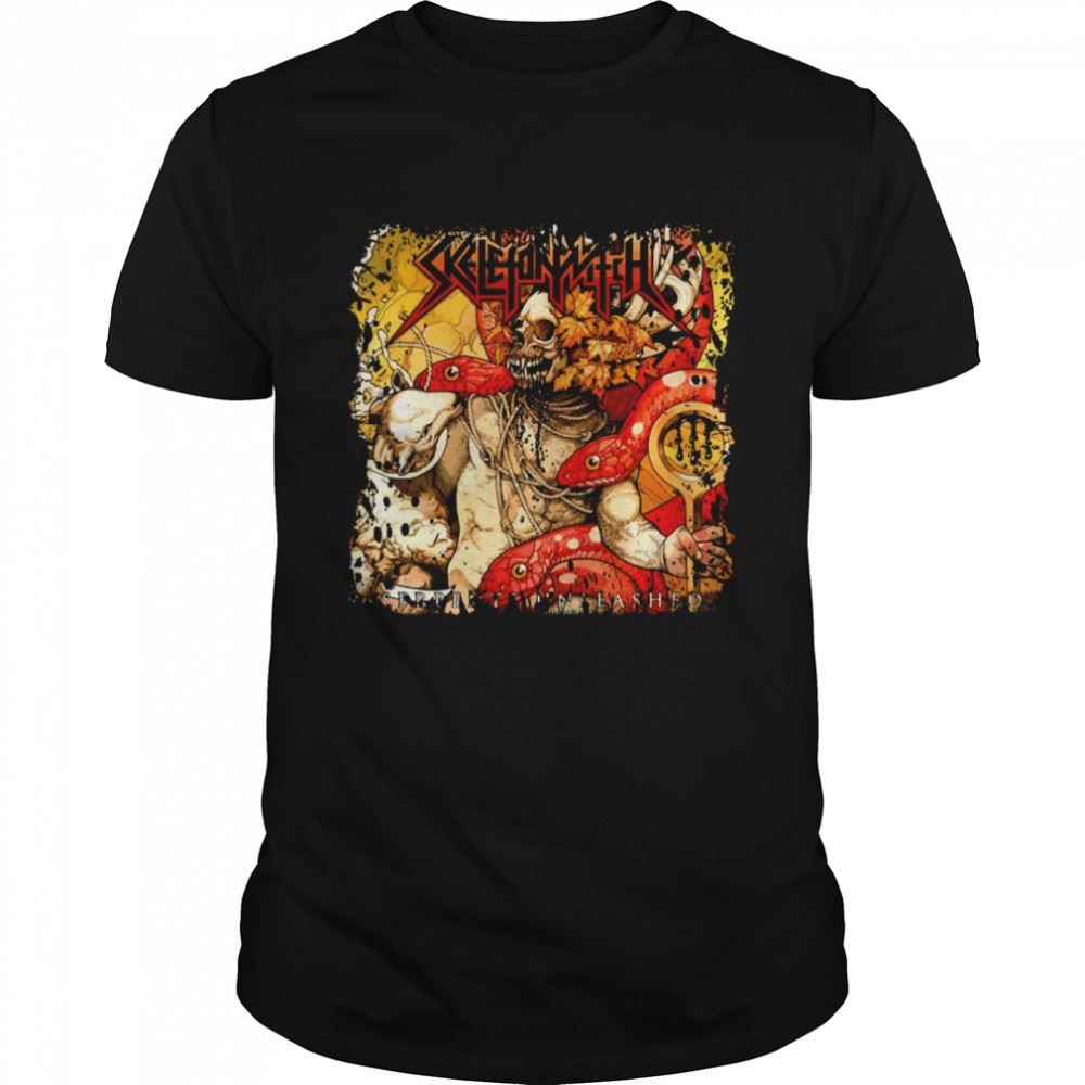 Awesome Scary Skeletonwitch Shirt 