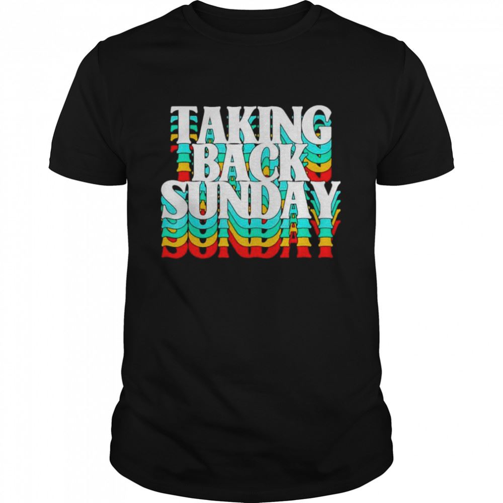 Awesome Taking Back Sunday T-shirt 