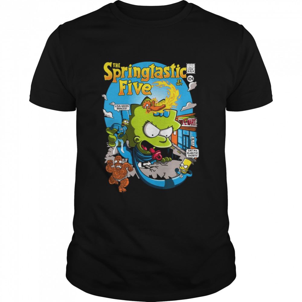 Happy The Springtastic Five The Simpsons Shirt 