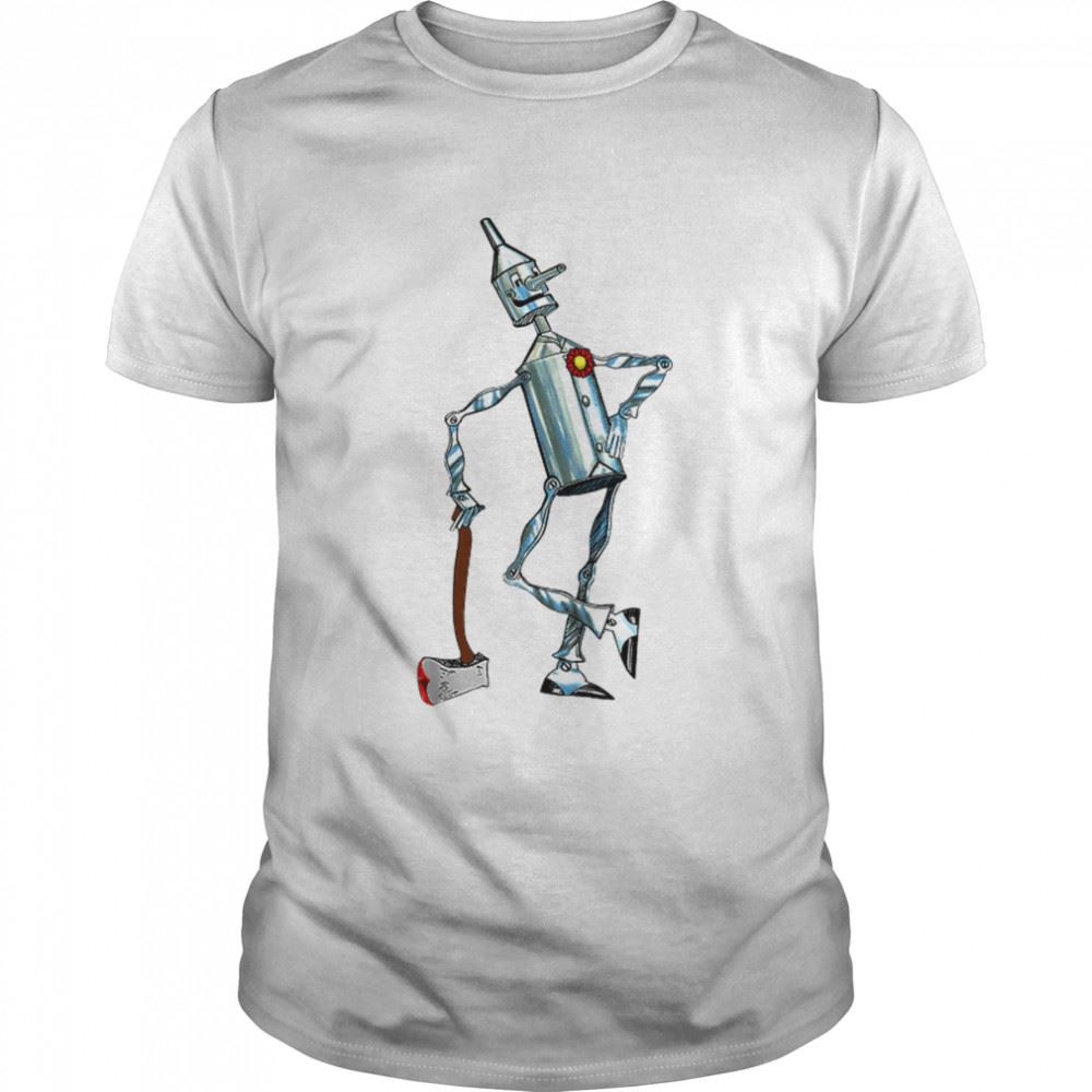 Attractive Tin Man Wizard Of Oz Tin Man Fantasy Movie Shirt 