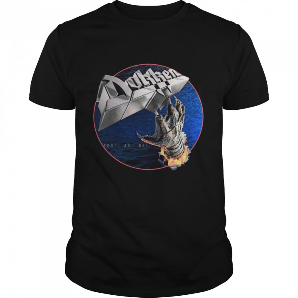 Promotions Tooth And Nail Dokken Band Shirt 