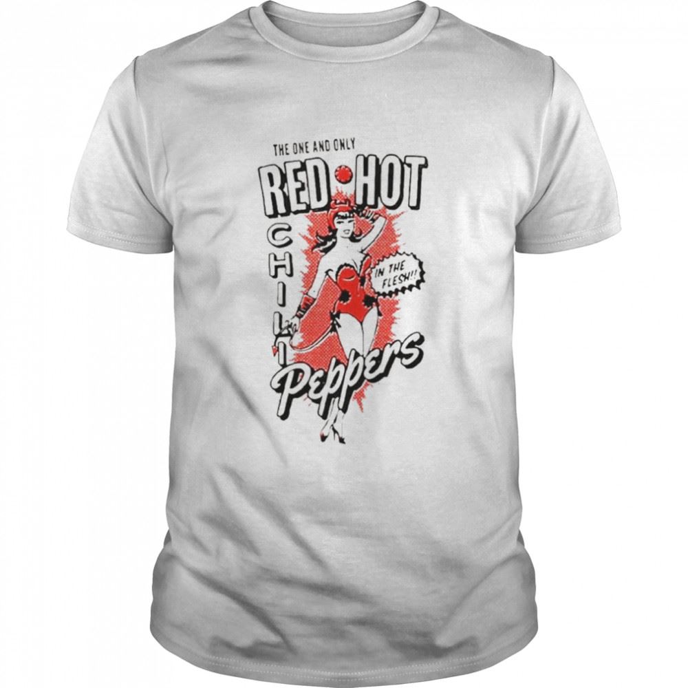 Promotions Vintage Red Hot Chili Peppers In The Flesh Shirt 