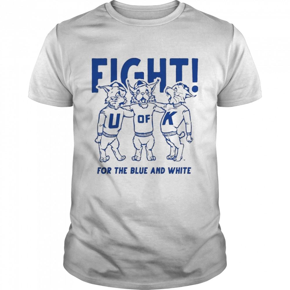 Best Vintage Uk Fight For The Blue And White Shirt 