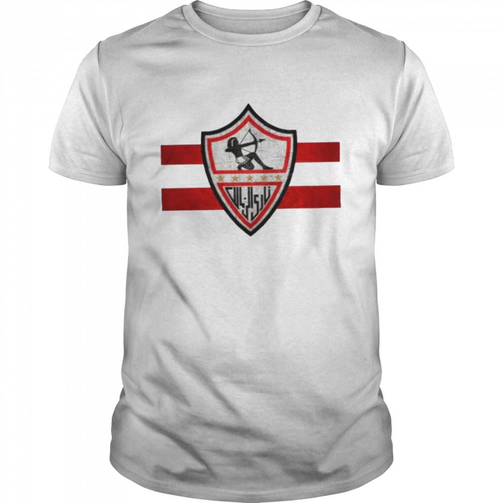 Promotions Zamalek Soccer Football Fans Giza Egypt Shirt 