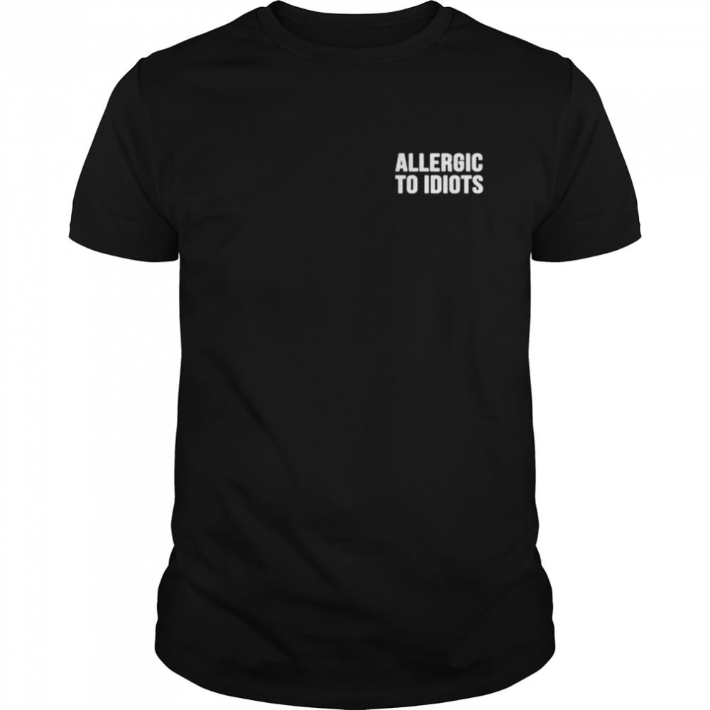 Promotions Allergic To Idiots Pocket Shirt 