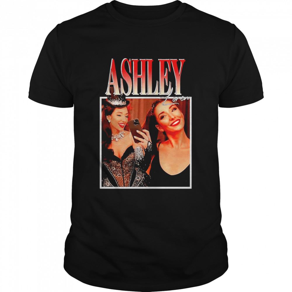 Awesome Ashley Loren Homage Vintage Shirt 