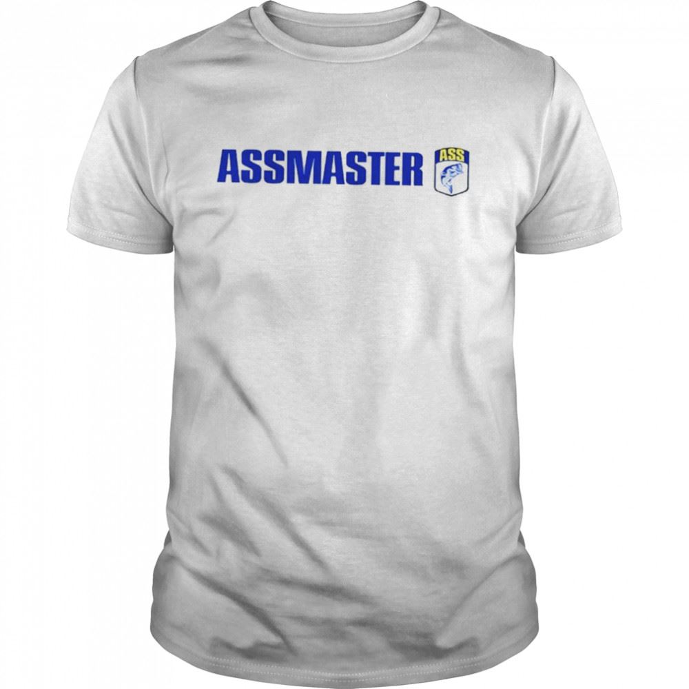 Awesome Ass Master Bassmaster Bass Fishing Shirt 