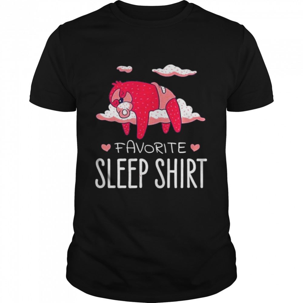 Gifts Baby Sloth Sleep Shirt 