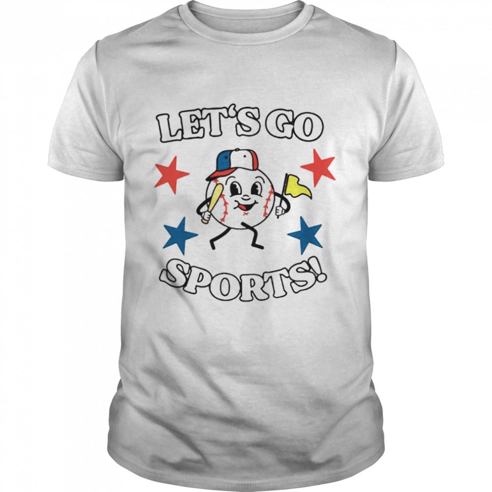 Promotions Baseball Lets Go Sports Shirt 