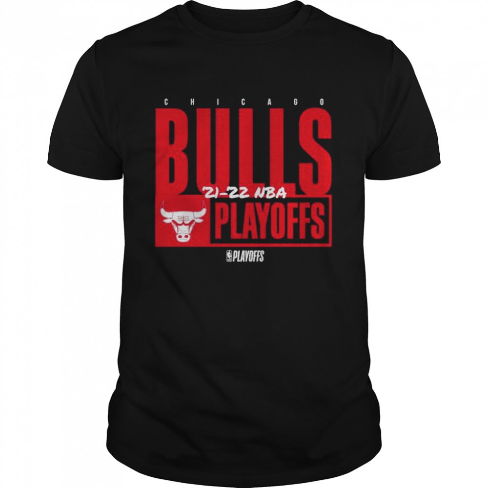 Promotions Chicago Bulls 2022 Nba Playoffs Dunk T-shirt 