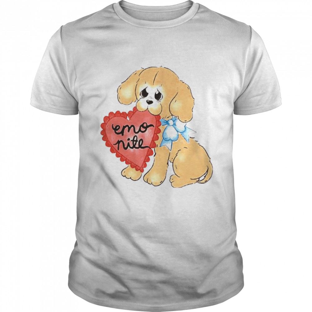 Limited Editon Emo Nite Merch Puppy Love Shirt 