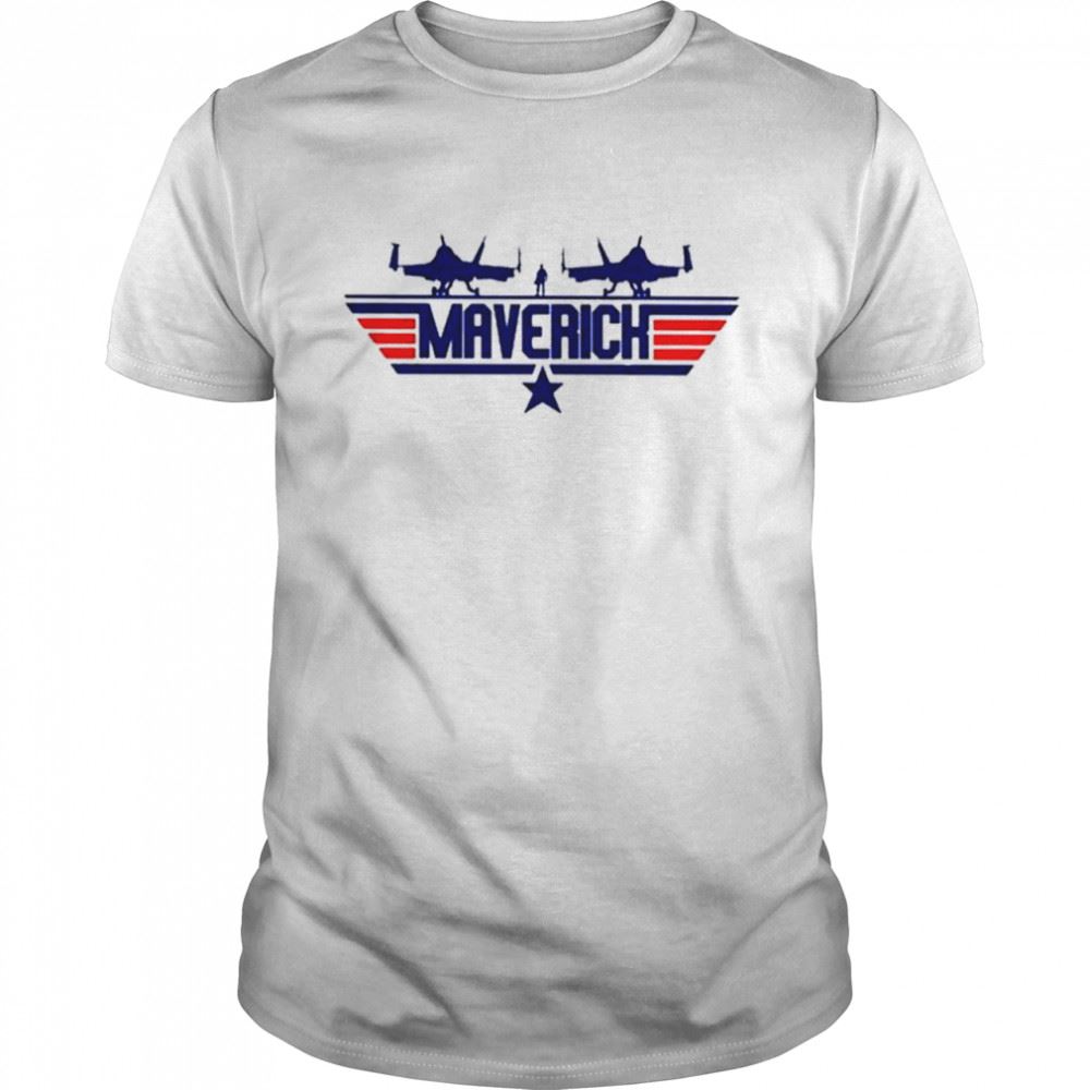 Amazing Gun Maverick Mvr Logo Shirt 