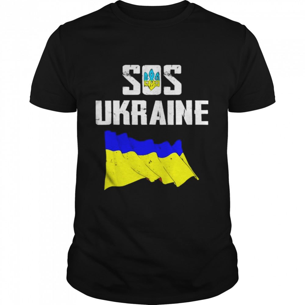 Special I Stand With Ukraine Flag Support Free Ukraine Sos Ukraine Shirt 