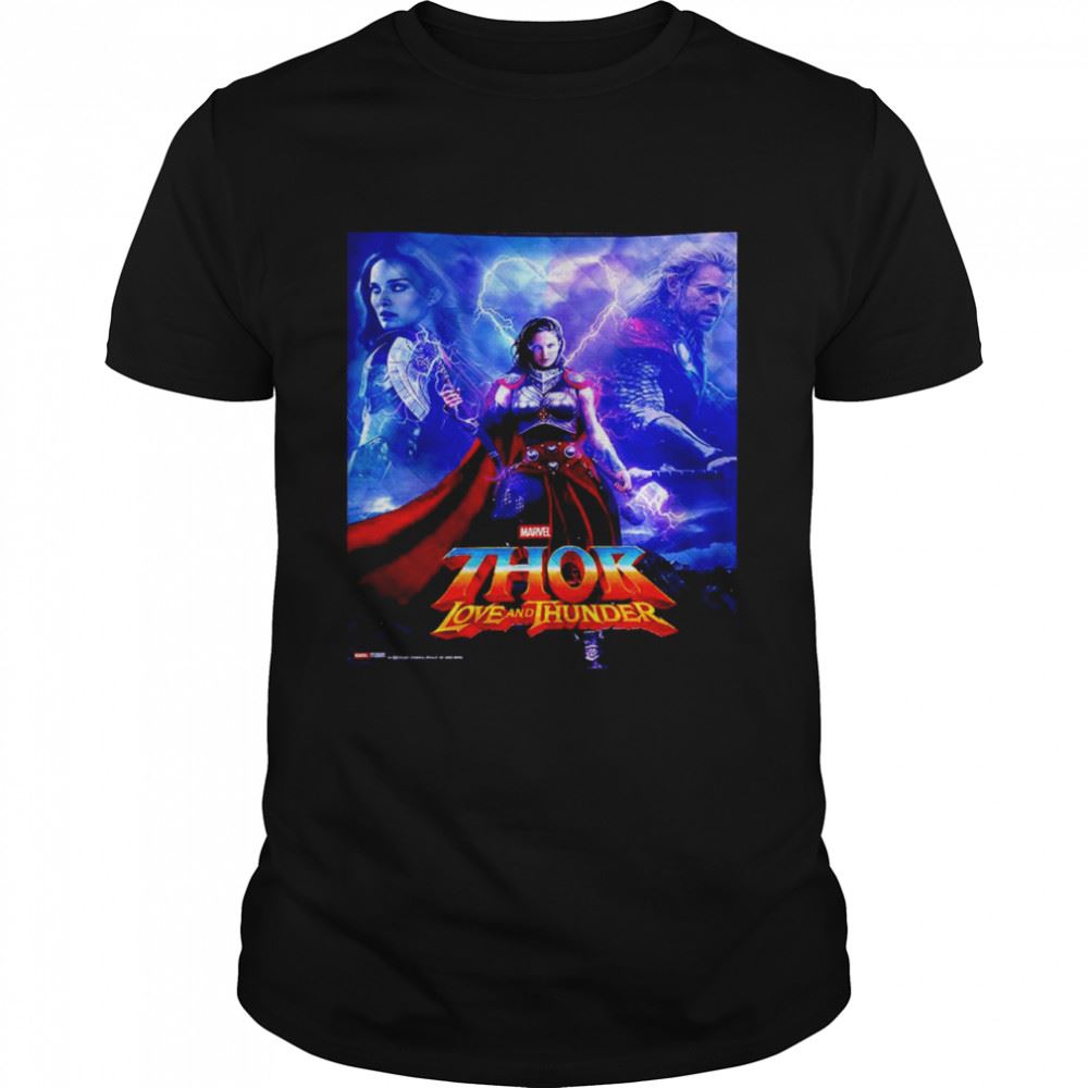 Gifts Jane Foster Thor Love And Thunder Marvel Comics Shirt 