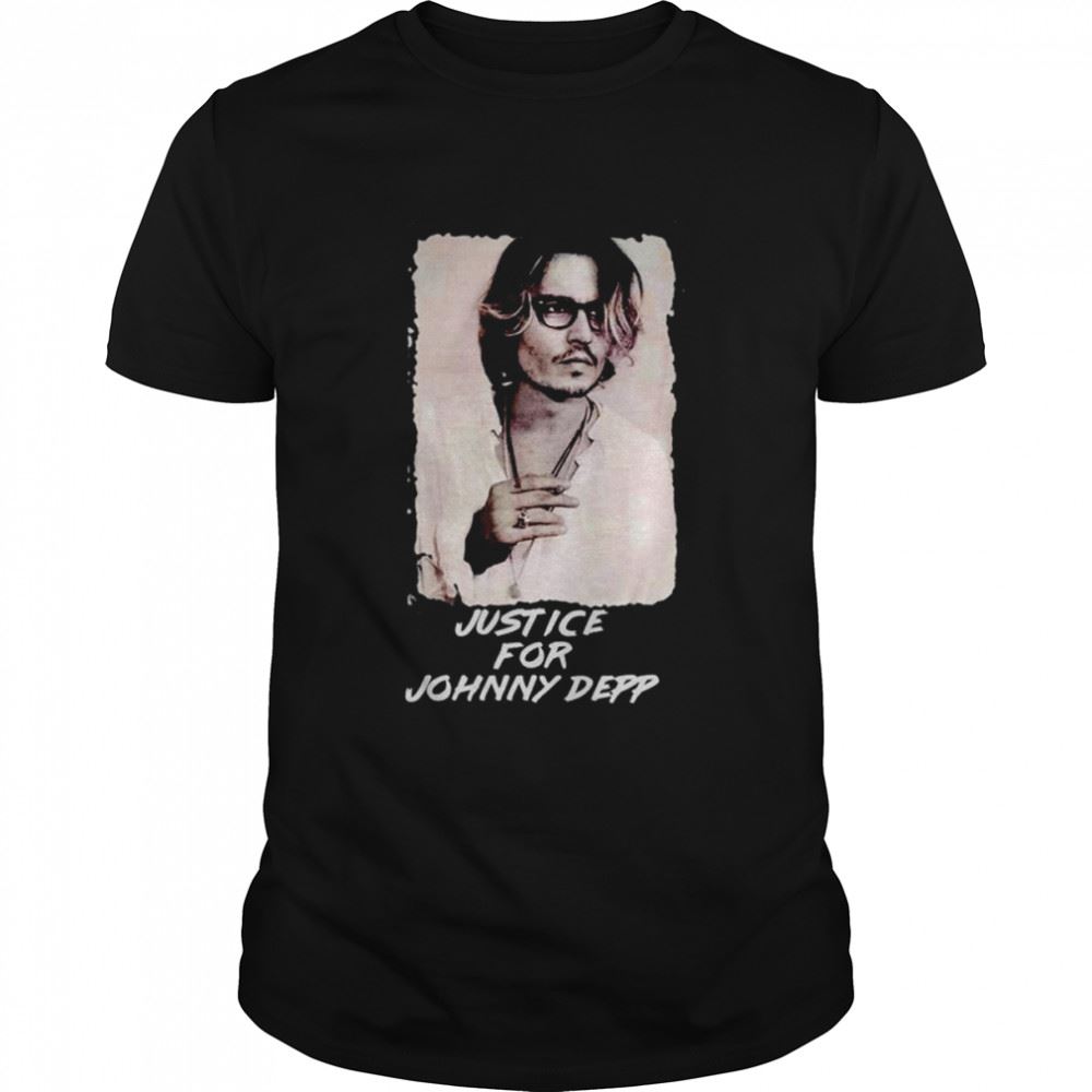 Great Justice For Johnny Depp Smoking Shirt 