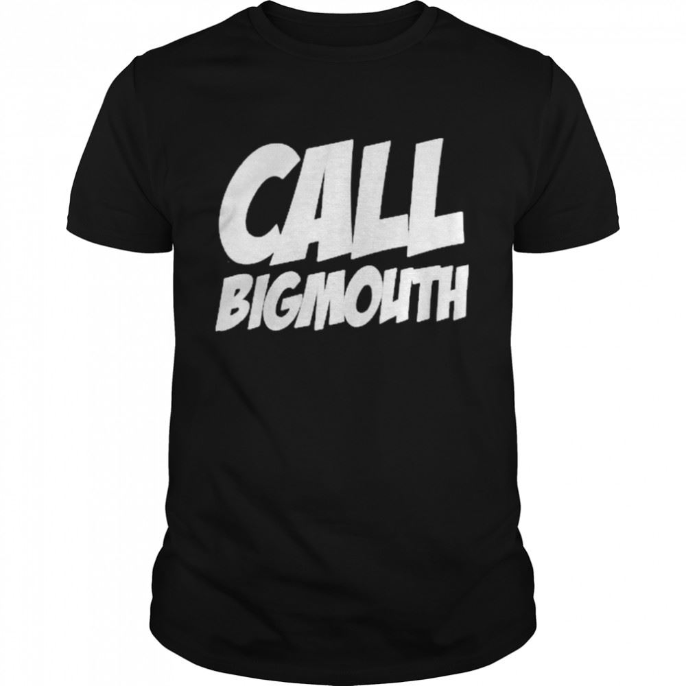 Attractive Kevin Holland Call Bigmouth Shirt 