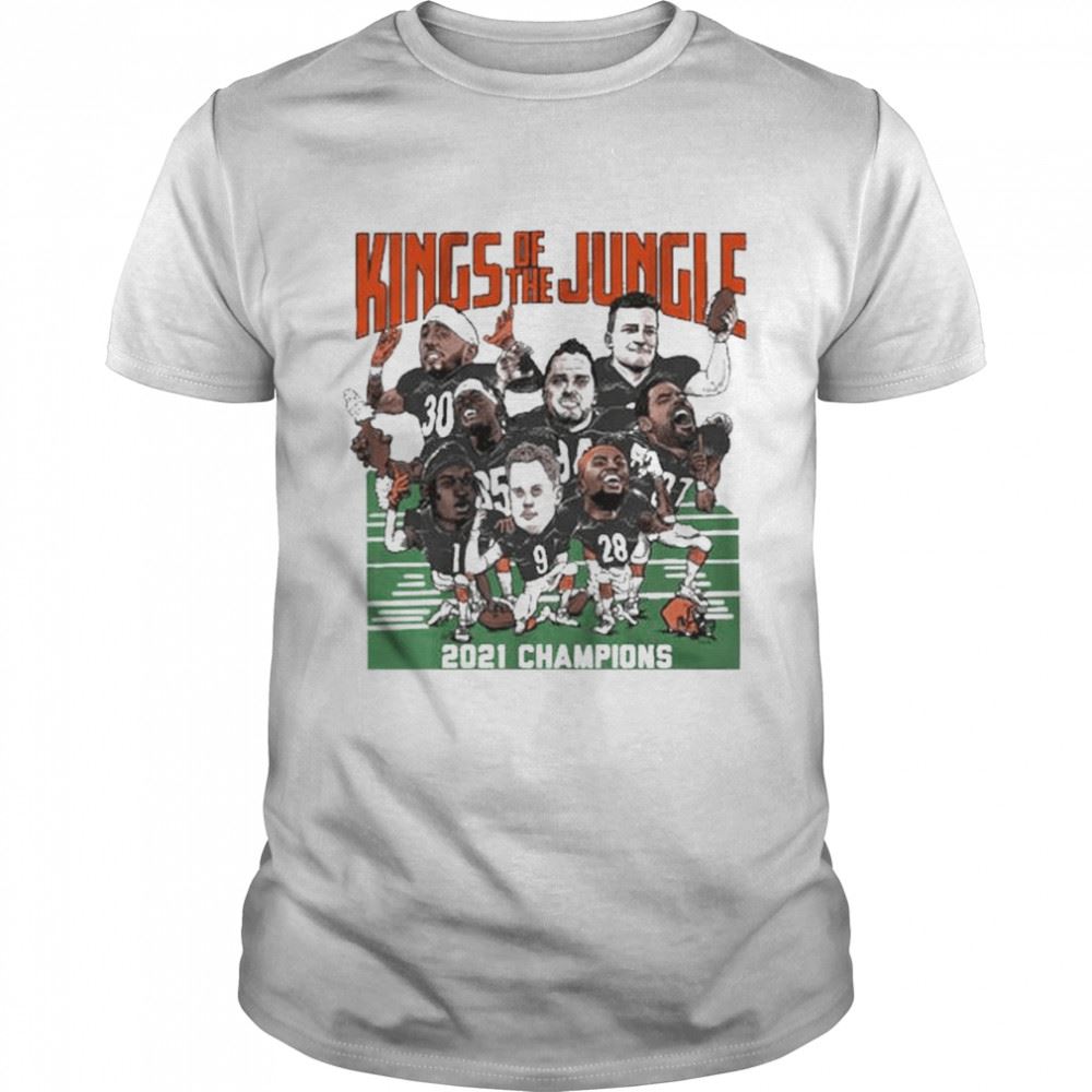 Attractive Kings Of The Jungle Caricatures Shirt 