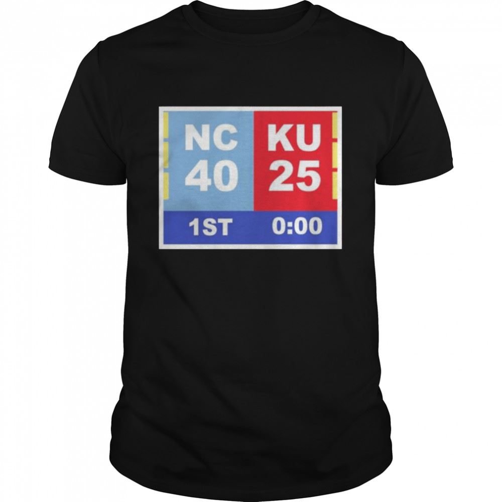 Amazing Ks Comeback Nc 40 Ku 25 Shirt 