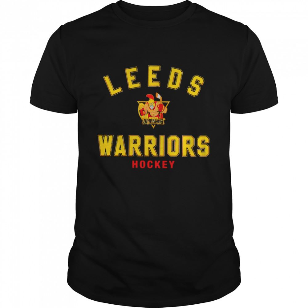 Great Leeds Warriors Hockey Logo 2022 T-shirt 