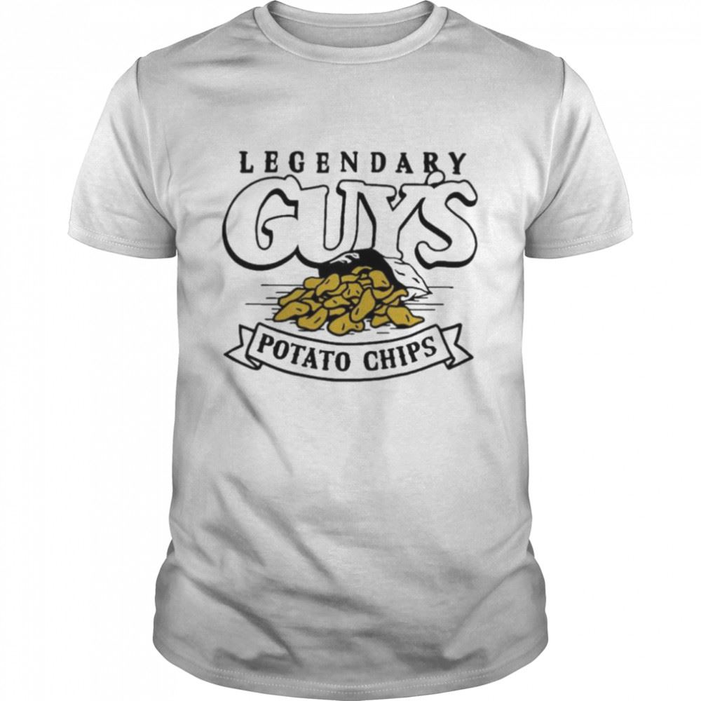 Awesome Legendary Potato Chips Tee Guys Charlie Hustle Guys Snacks Merchandise T-shirt 