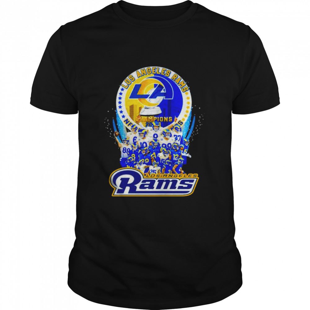 Interesting Los Angeles Rams Champions Los Angeles Rams All Players 2022 Shirt 