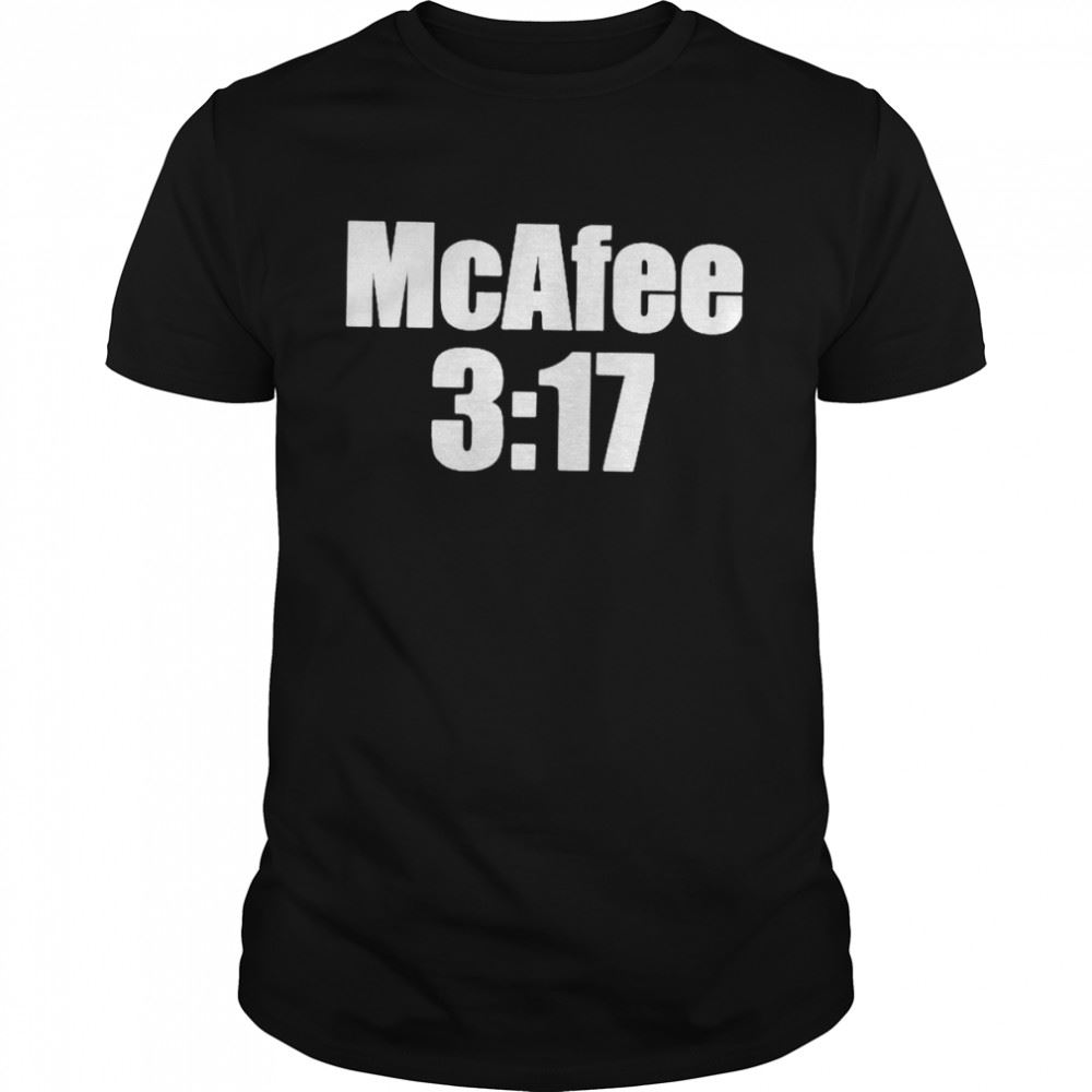 Attractive Mcafee 3 17 Shirt 