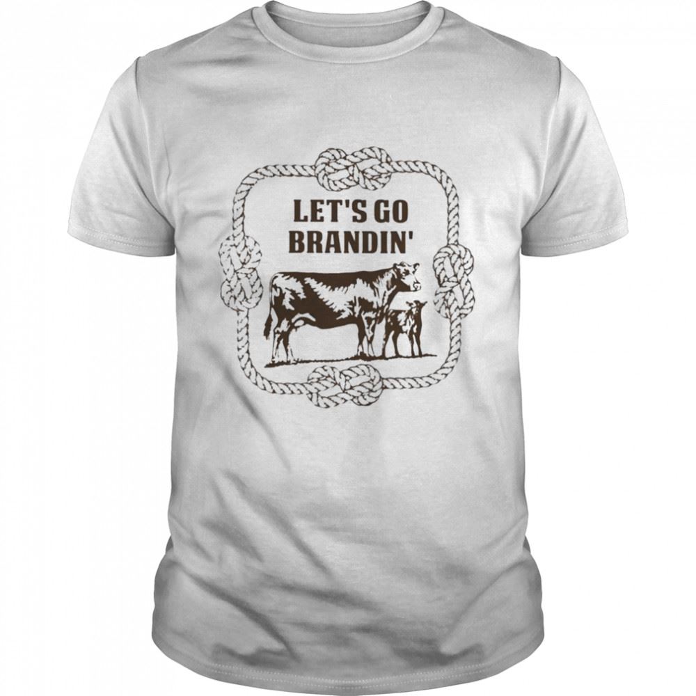 Happy Milk Cow Farmer Anti Liberal Lets Go Brandin Shirt 
