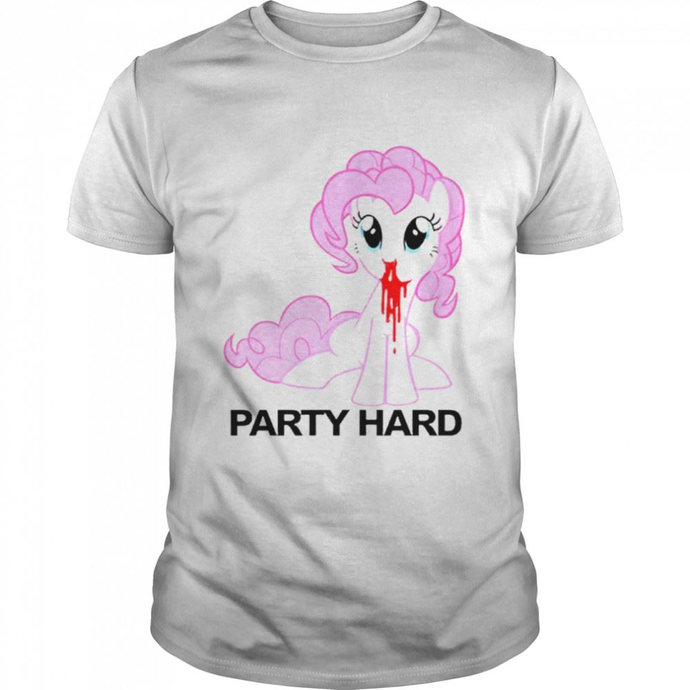 Amazing My Little Pony Party Hard T-shirt 