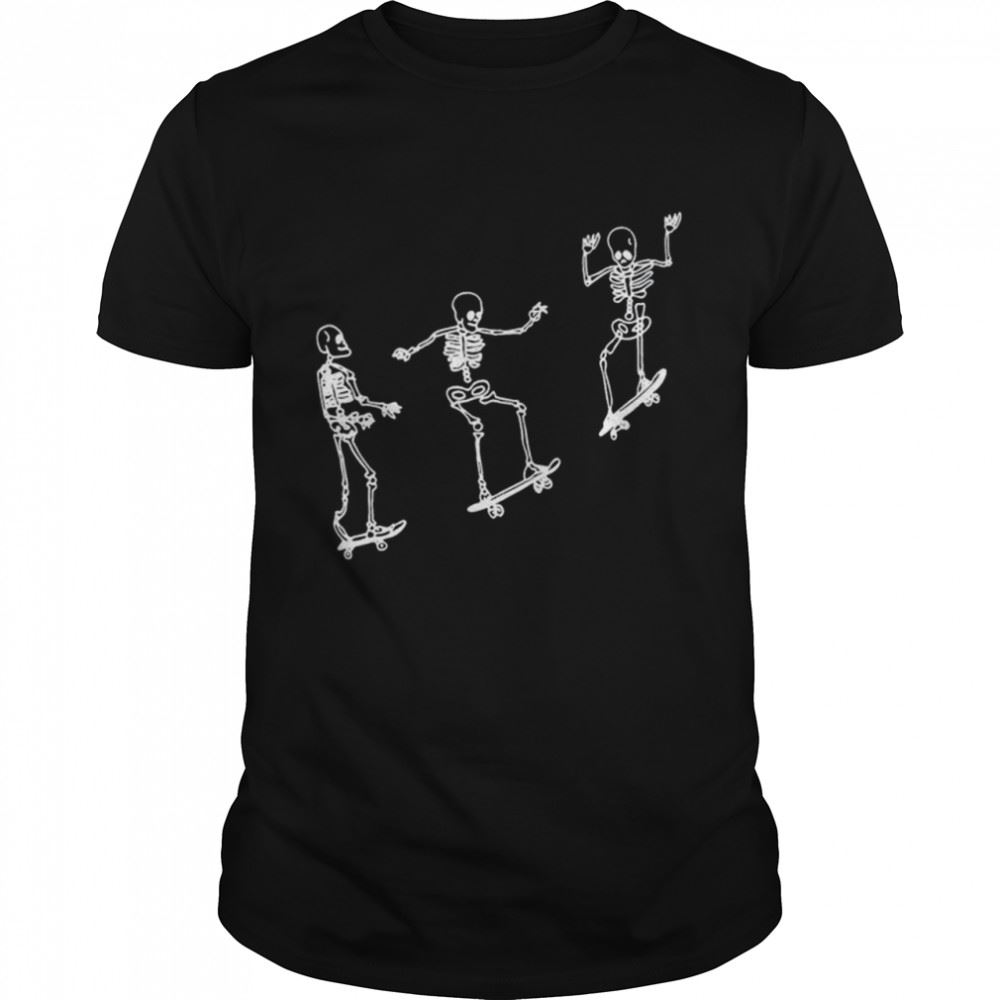 Limited Editon Project Social T Skateboard Skeletons Shirt 