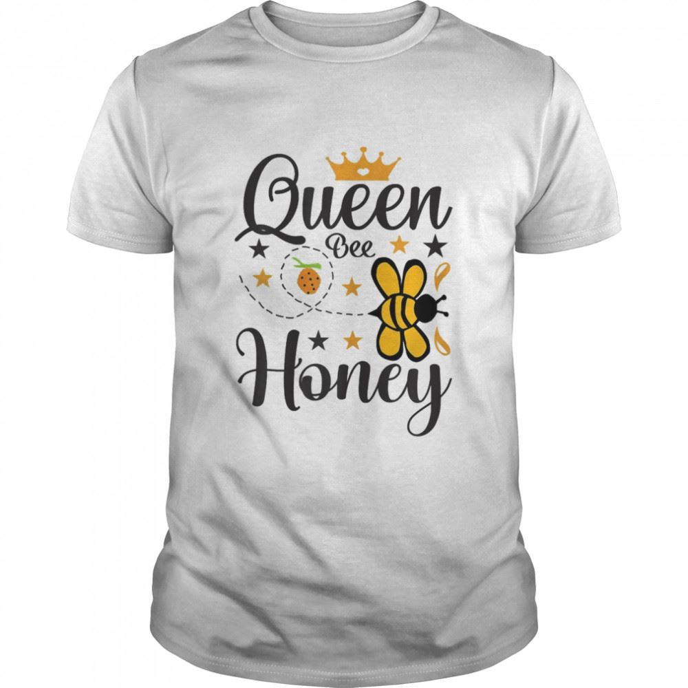 Great Queen Bee Honey Black Girl Magic Melanin T-shirt 