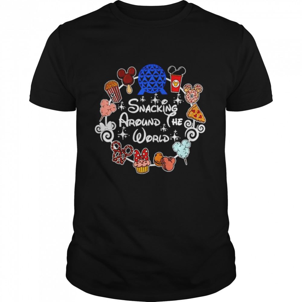 Awesome Snacking Around The World Shirt 