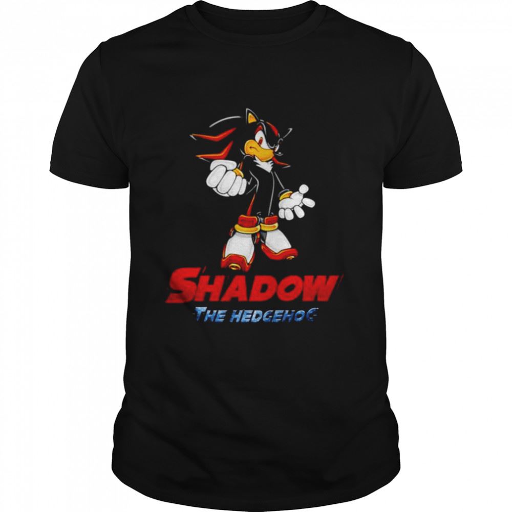 Interesting Sonic Shadow The Hedgehog Shirt 