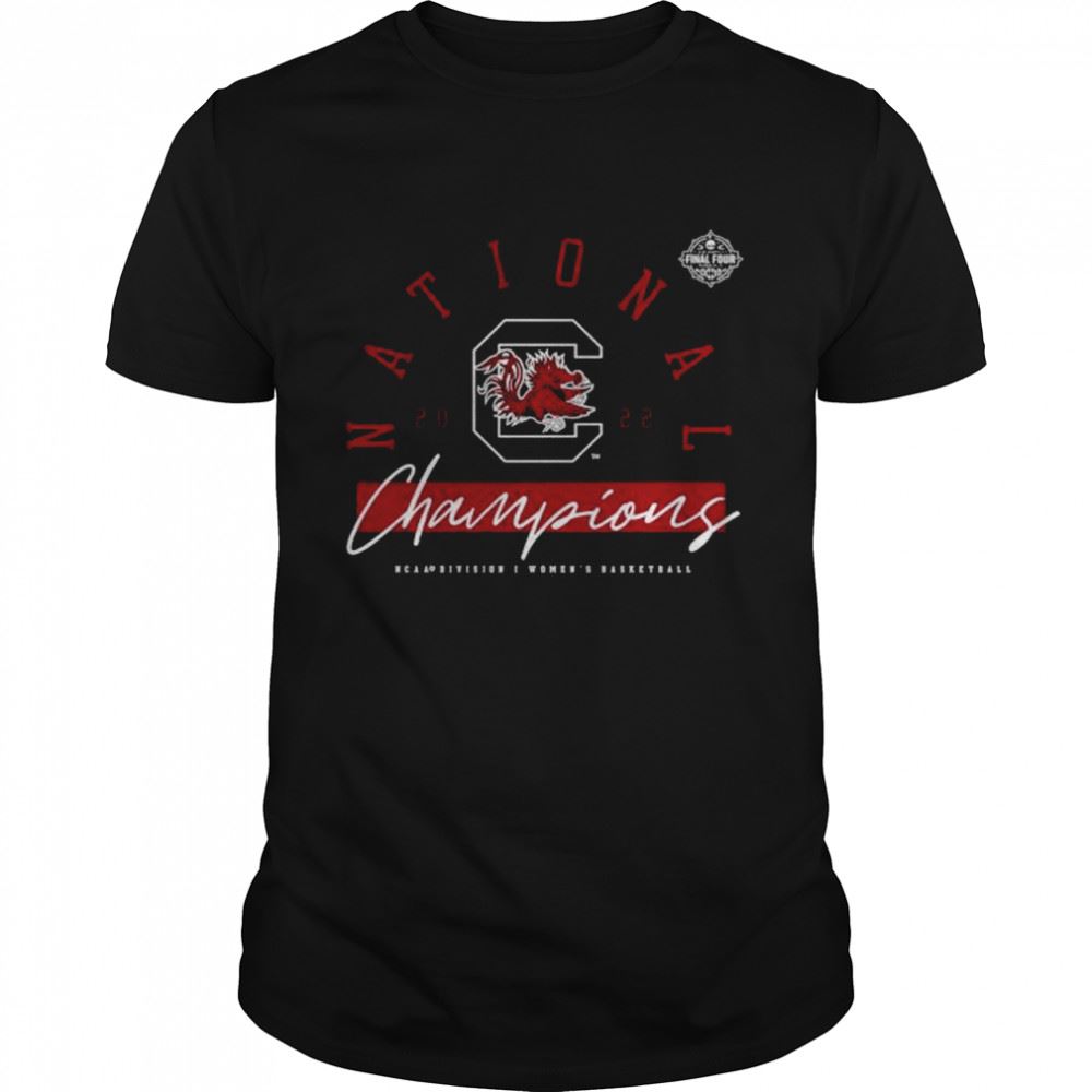 Happy South Carolina Gamecocks 2022 Ncaa Womens Basketball National Champions Regulation T-shirt 