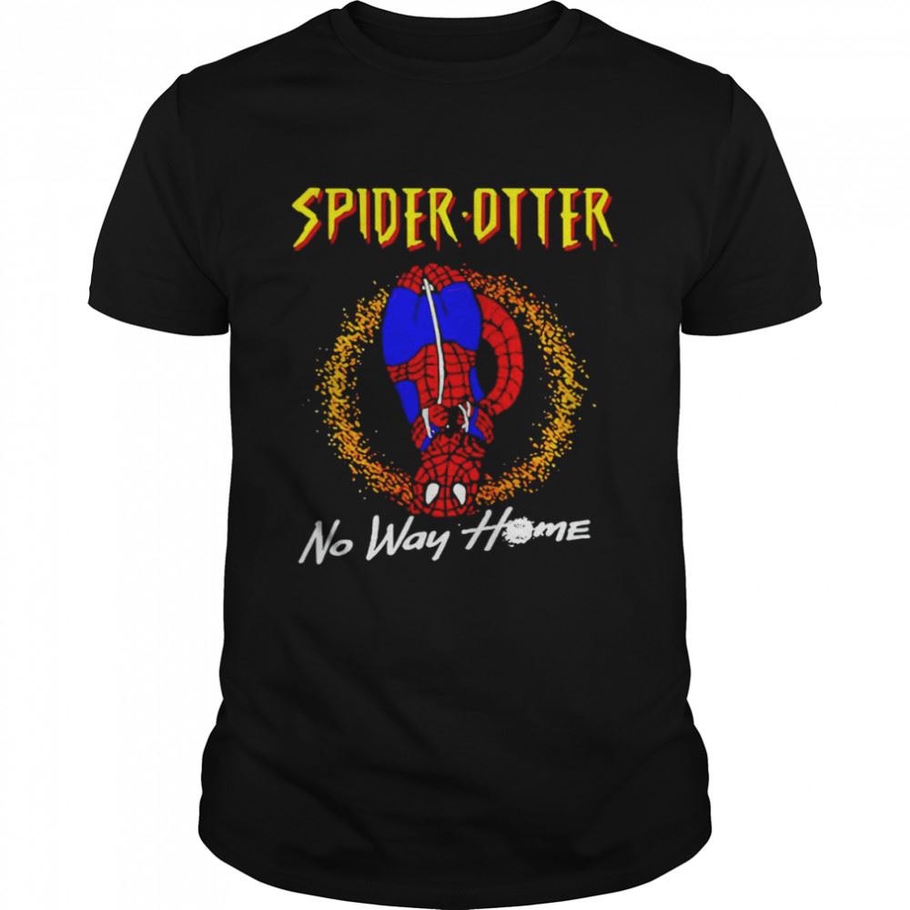 Amazing Spider Otter No Way Home Otter Lover Shirt 