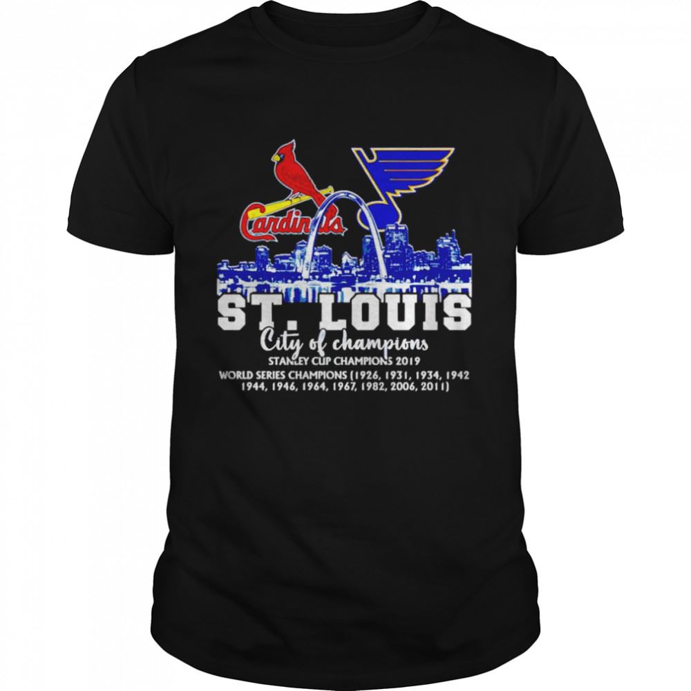 Awesome St Louis City Of Champions Shirt 