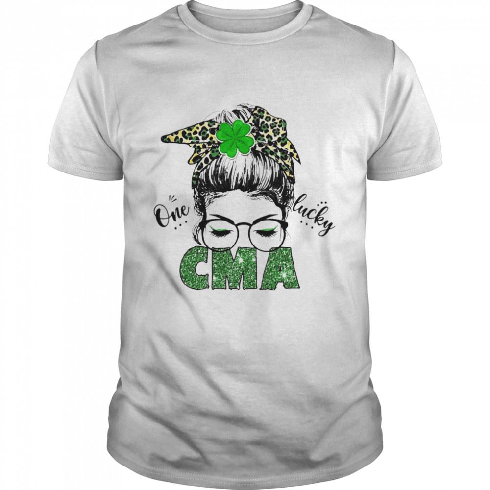 Gifts St Patrick Girl One Lucky Cma Shirt 