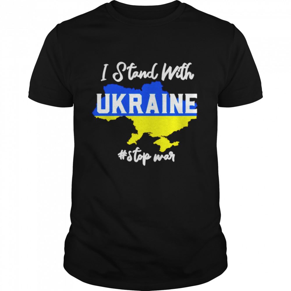 Special The Christian Left I Stand With Ukraine Stop War Shirt 