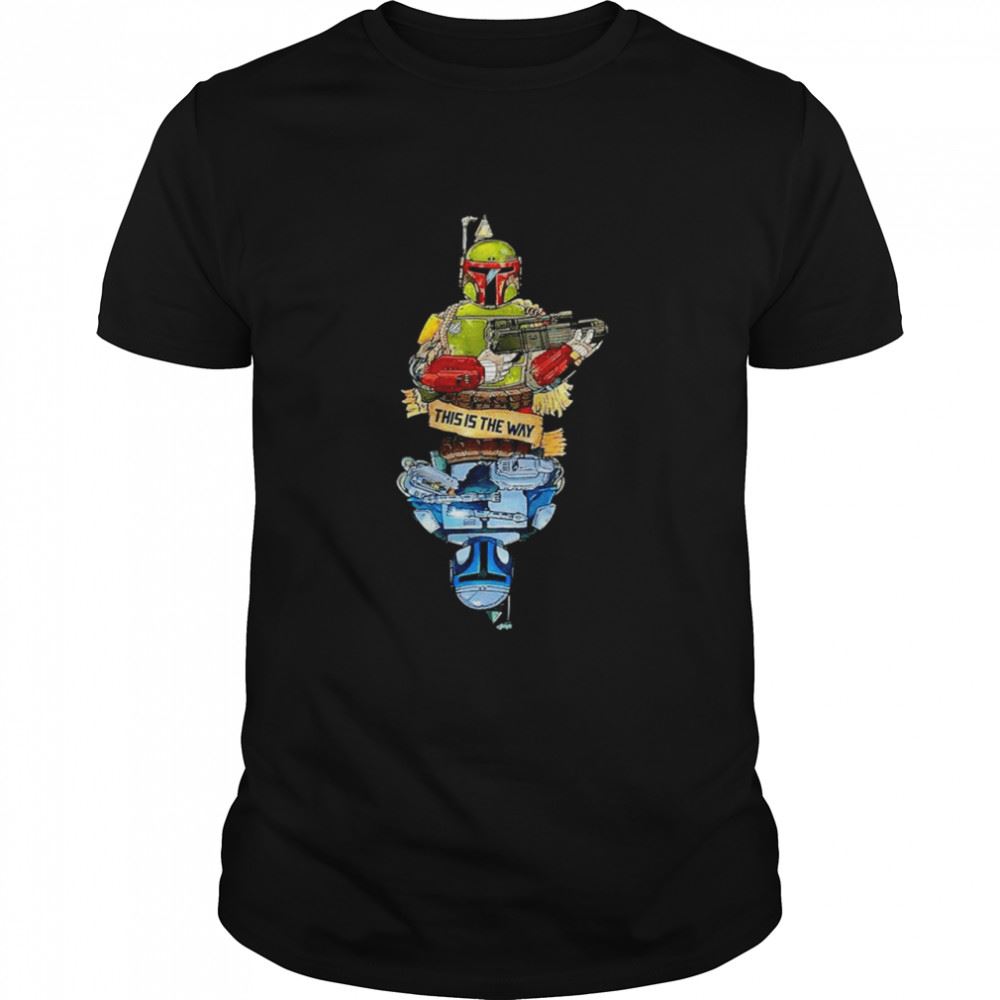 Amazing The Mandalorian Bobba Fett This Is The Way Shirt 