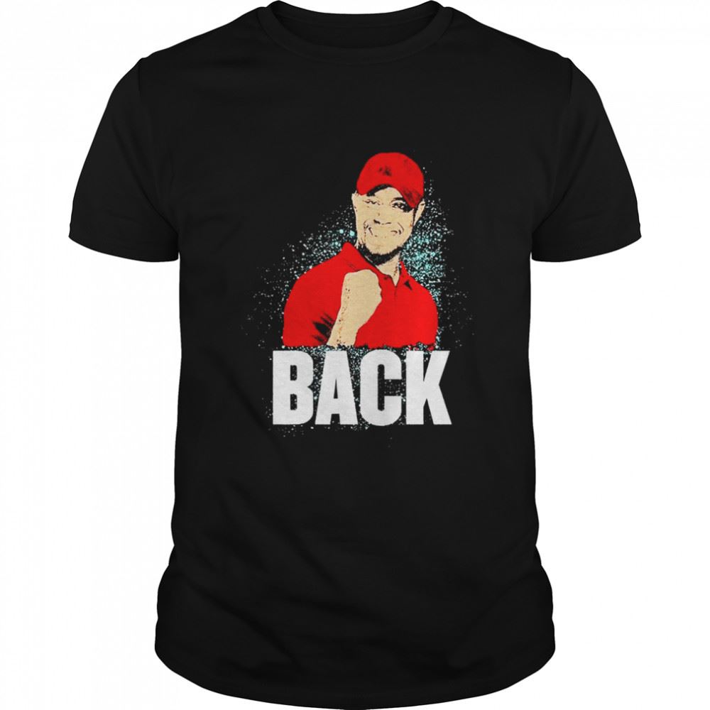 Best Tiger Woods Back Shirt 