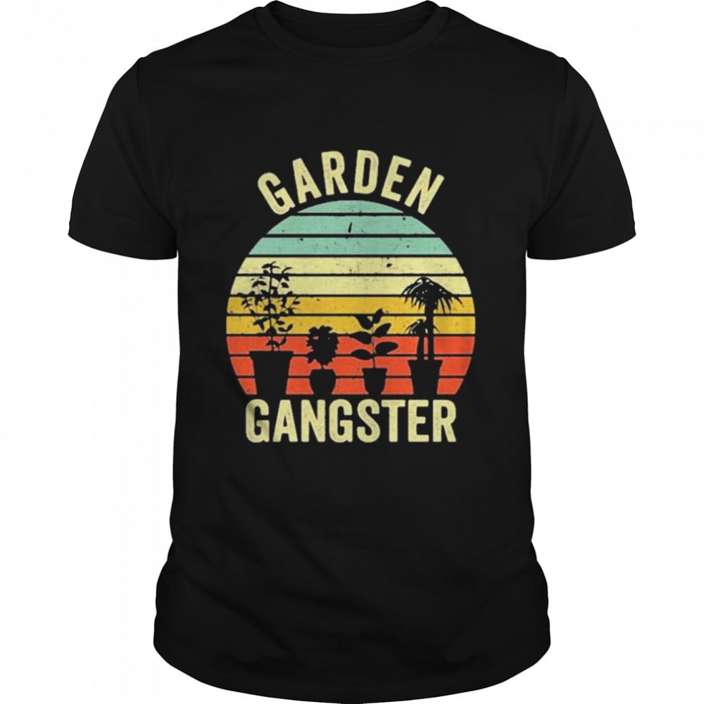 Great Tree Garden Gangster Vintage Shirt 