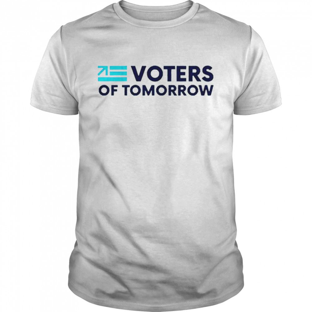 Interesting Voters Of Tomorrow Logo Tee Shirt 