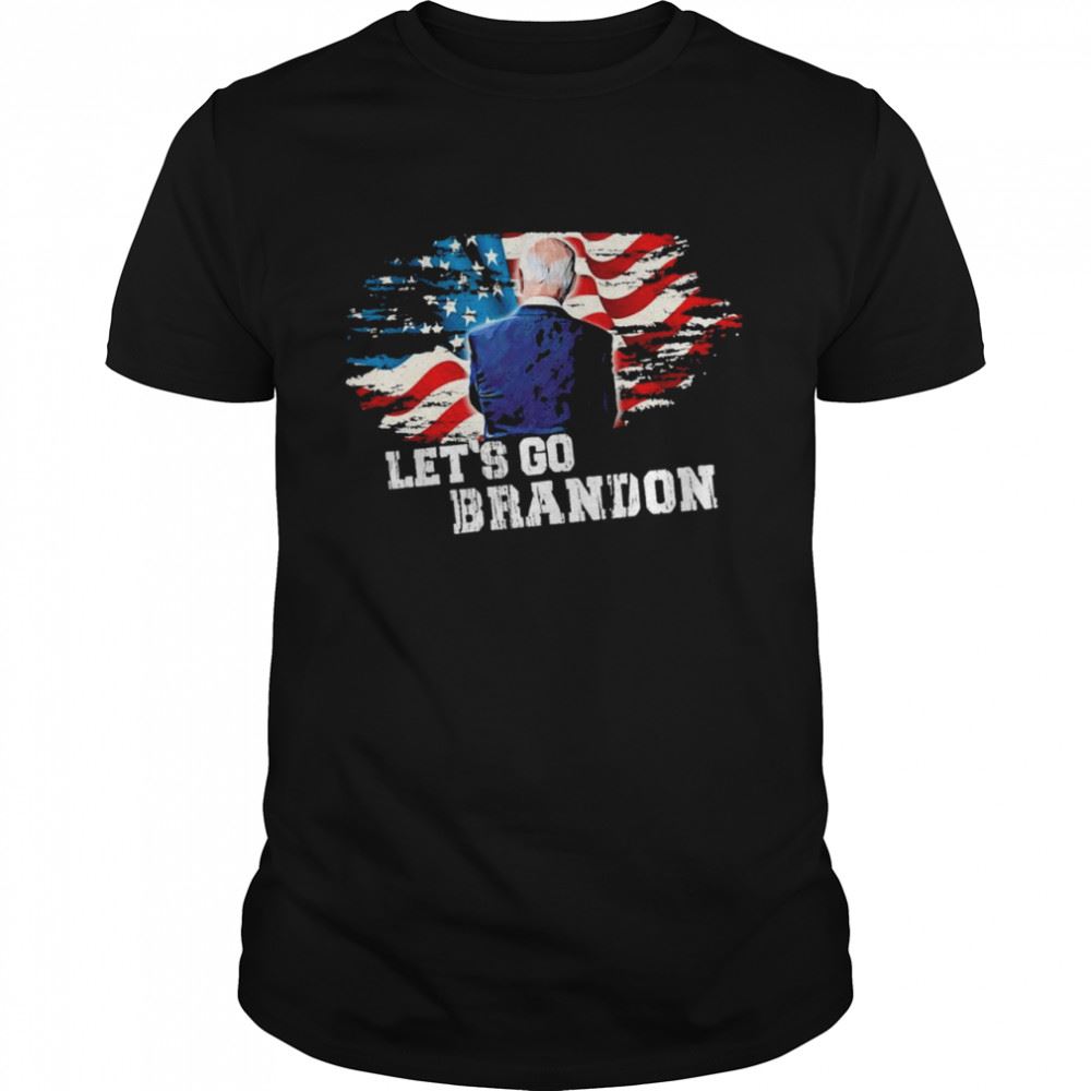 Limited Editon Joe Biden Lets Go Brandon American Flag Shirt 