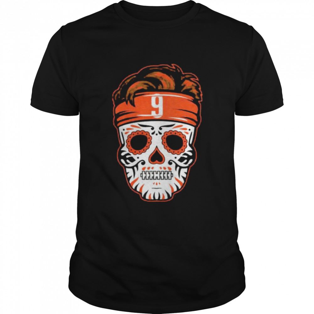 Best Joe Burrow Sugar Skull Shirt 